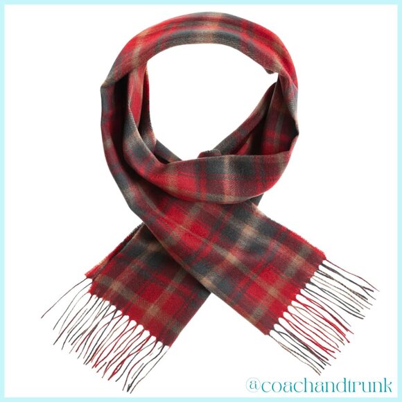 100% Lambswool Scarf Hypoallergenic SCOTTISH IMPORT THINK SOFT WARM TARTAN NWT - Picture 5 of 11